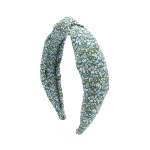 Padded Liberty Knot Band Pepper T Green 4cm