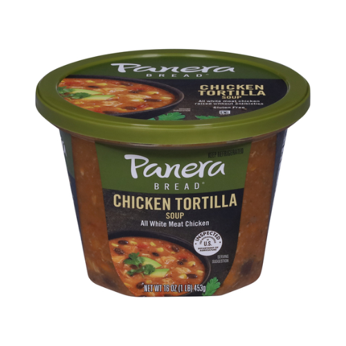 Panera Bread Low Fat Chicken Tortilla Soup 16oz