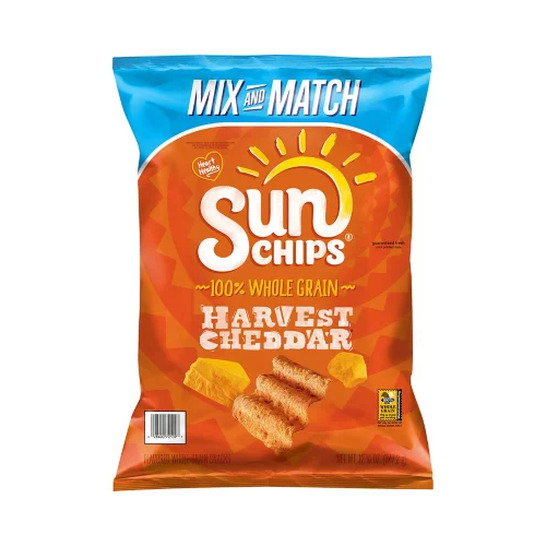 Sun Chips Whole Grain Harvest Cheddar Chips 12.25oz