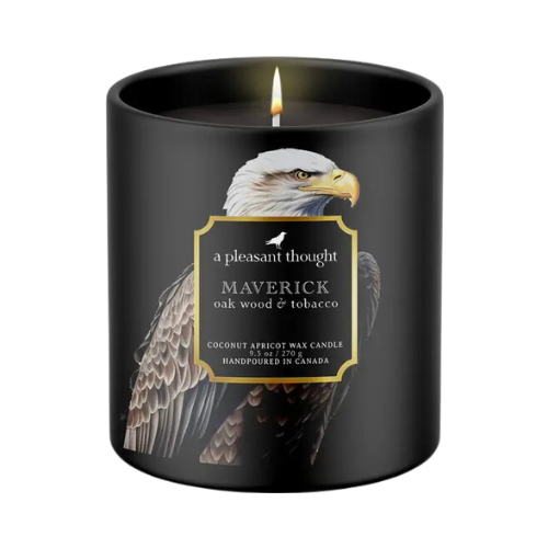 Maverick Oak Wood & Tobacco Candle