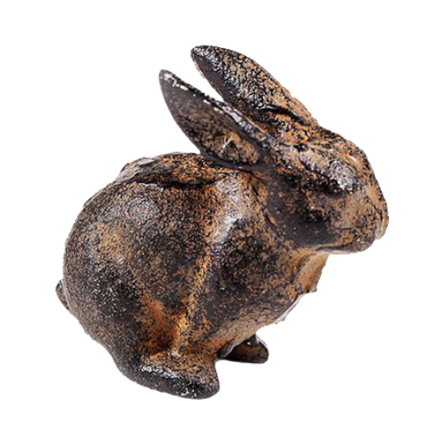 Small Cast Iron Rabbit