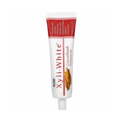 NOW XyliWhite Cinnafresh Toothpaste Gel 6.4oz