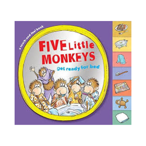 Five Little Monkey's Get Ready for Bed Book