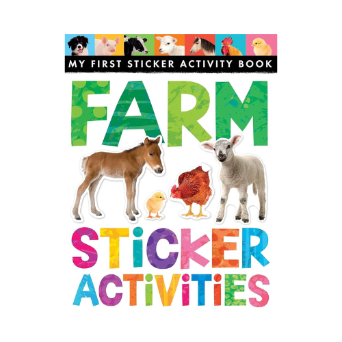 Farm Sticker Activites Book