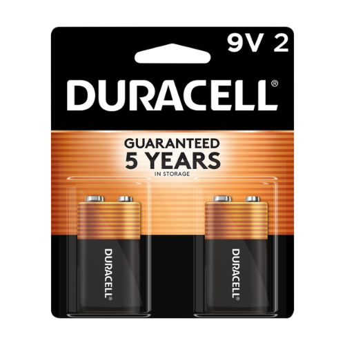 Duracell 9V Batteries 2ct