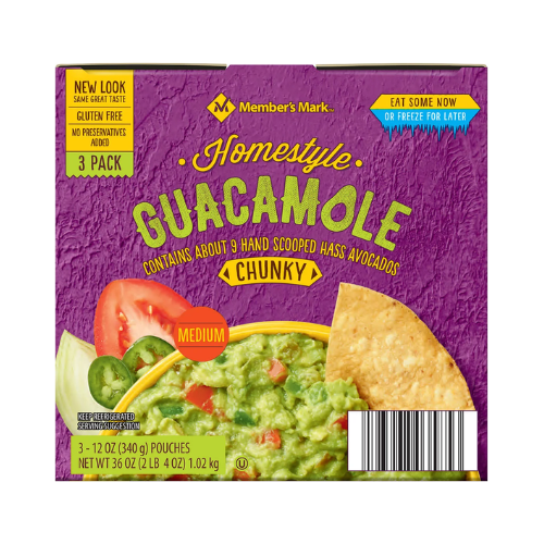 MM Guacamole Chunky Medium 3 Pouches 36oz