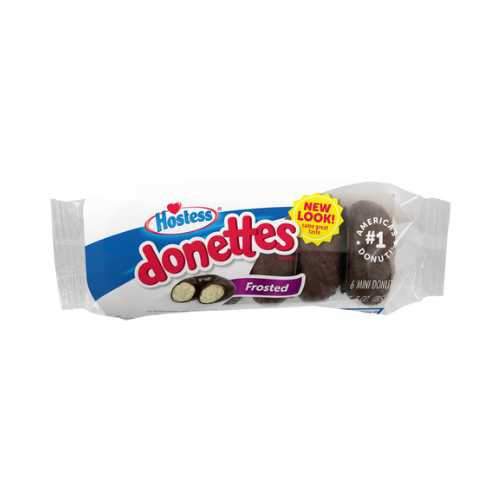 Hostess Mini Chocolate Frosted Donettes 6ct