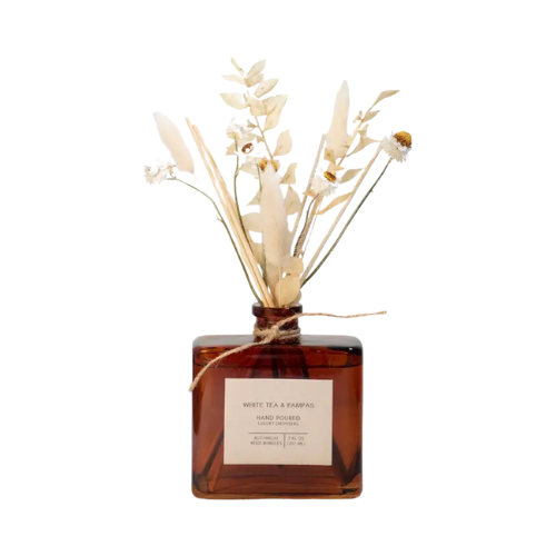 White Tea & Pampas Bouquet Reed Bundle Fragrance Diffuser