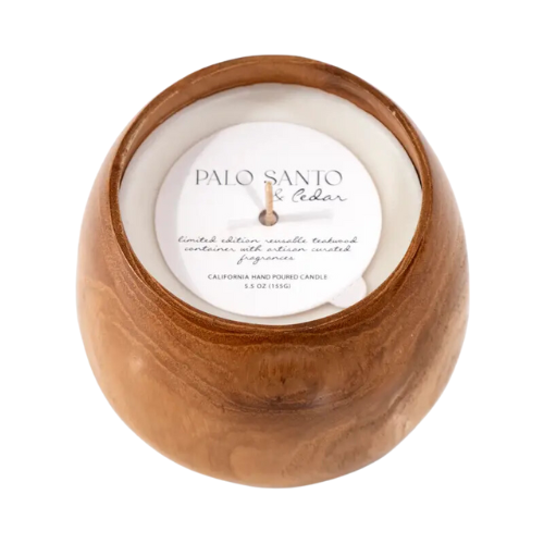 Palo Santo & Cedar Candle