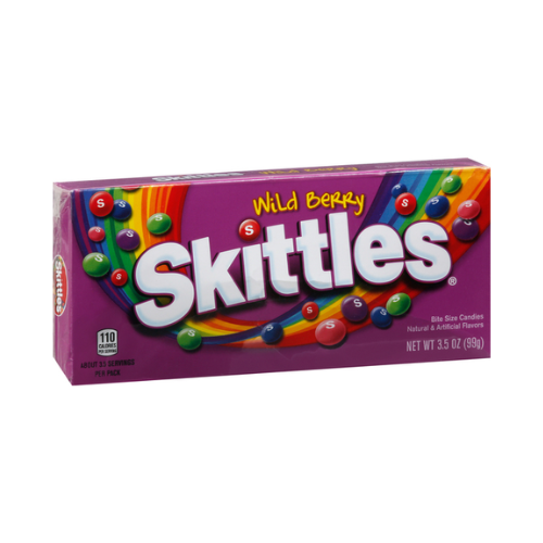 Skittles Wild Berry Chewy Candy Box 3.5oz