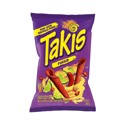 Takis Fuego Hot Chili Pepper & Lime Tortilla Chips 9.9oz