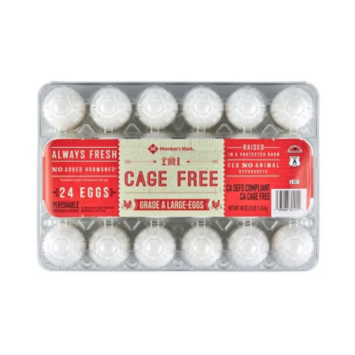 Member's Mark Large Eggs 24ct