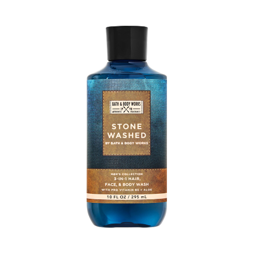 Bath & Body Works Stone Washed Men's Collection 3-in-1 Hair, Face & Body Wash 10floz