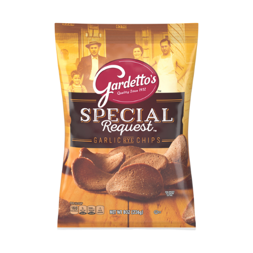 Gardetto's Roasted Garlic Rye Bread Chips 8oz