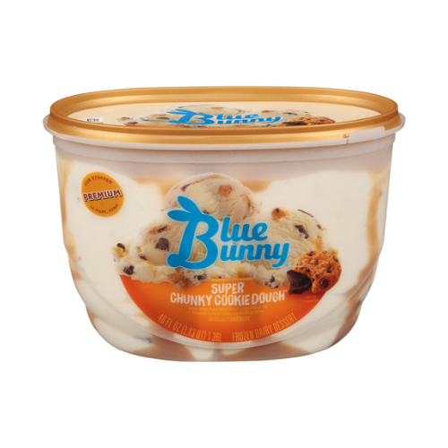 Blue Bunny Cookie Dough Ice Cream 46oz