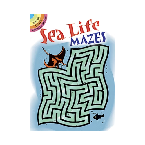 Dover Little Activity Books Sea Life Mazes