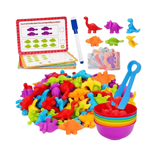 Counting Dinosaurs Montessori Toy