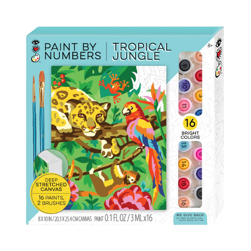 Paint by Number Tropical Jungle