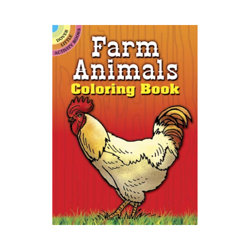 Dover Farm Animals Coloring Book