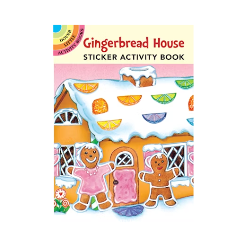 Dover Gingerbread House Sticker Activity Book