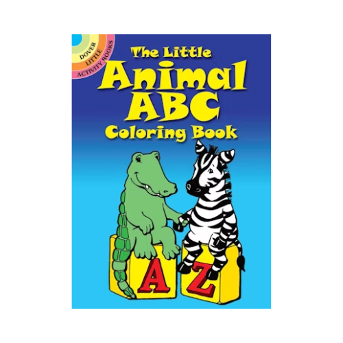 the little Animal ABC Coloring book