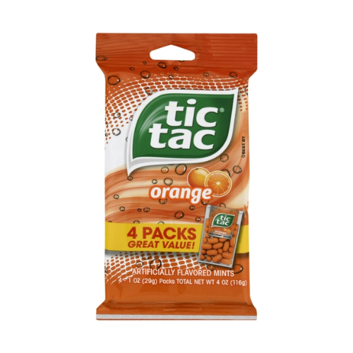 Tic Tac Candy Orange Big Pk 4pk