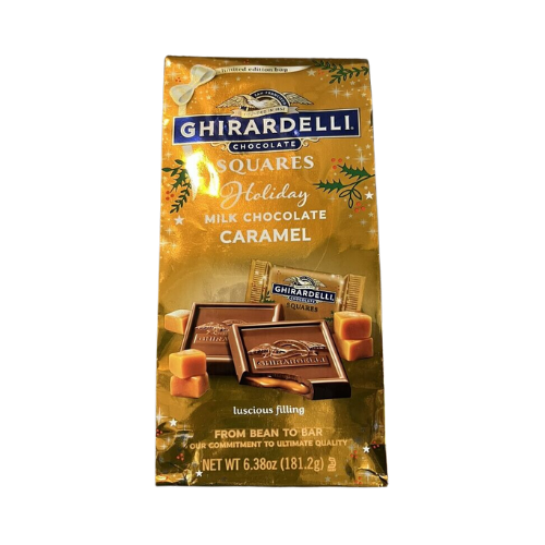 Ghirardelli Milk Chocolate Caramel Limited Edition Squares 9oz