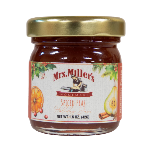 Mrs Millers Spiced Pear Holiday Jam 1.5oz