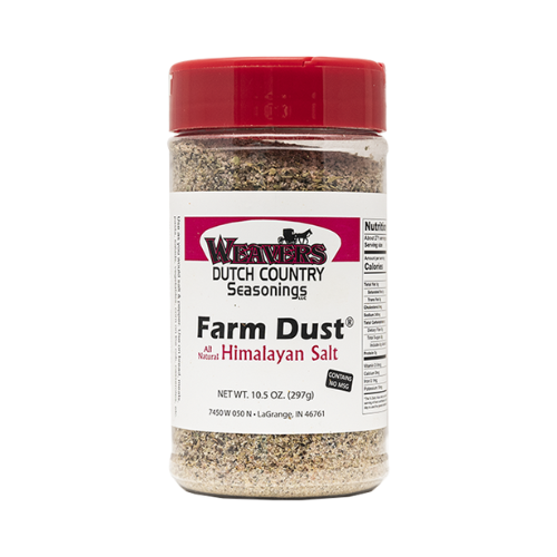 Weaver's Dutch Country Farm Dust With Himalayan Salt Seasoning 10.5oz