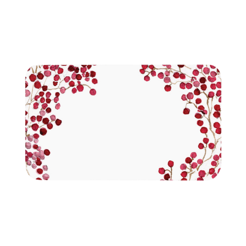 Red Berries Little Notes 80ct