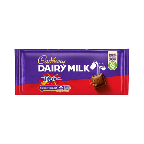 Cadbury Dairy Milk Daim 120g