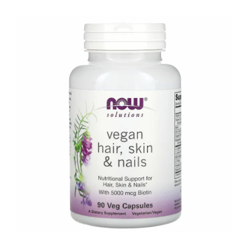 NOW Hair, Skin & Nails  90 Veg Capsules