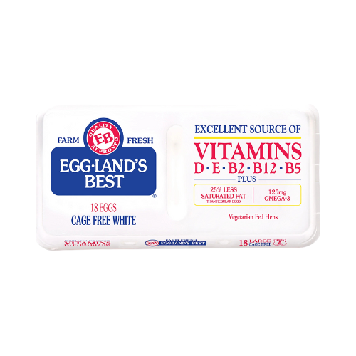 Eggland's Best Large Cage Free White Eggs 18ct