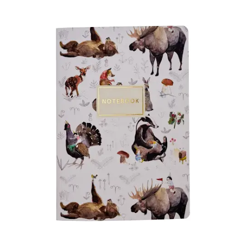 Forest Animals Small Notebook