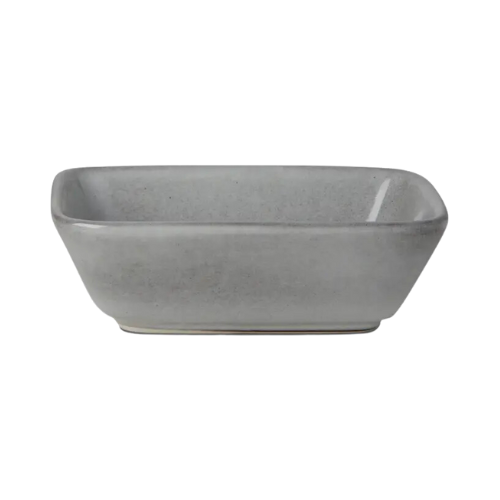 Stinson Rectangular Light Gray Small Bowl