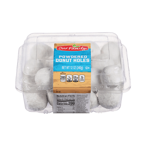 Our Family Powdered Donut Holes 12oz