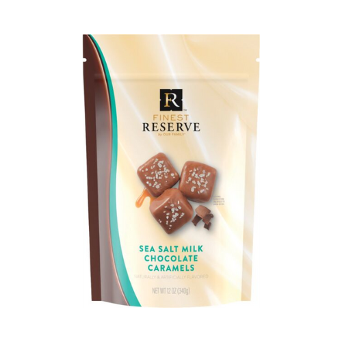 Finest Reserve Sea Salt Milk Chocolate Caramels 12oz