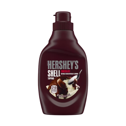 Hershey's Chocolate Shell Topping, Bottle 7.25 oz