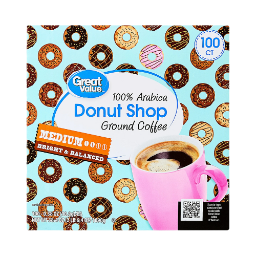 Great Value Donut Shop Coffee K-Cups 100ct