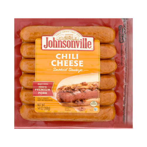 Johnsonville Chili Cheese Smoked Sausage 14oz