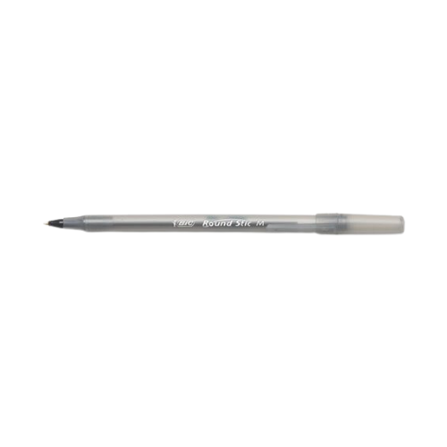 BIC Round Stick Black Pens 24ct