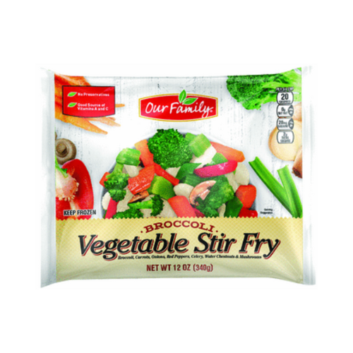 Our Family Frozen Broccoli Stir Fry 12oz