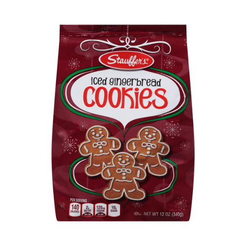 Stauffer's Iced Gingerbread Cookies 12oz