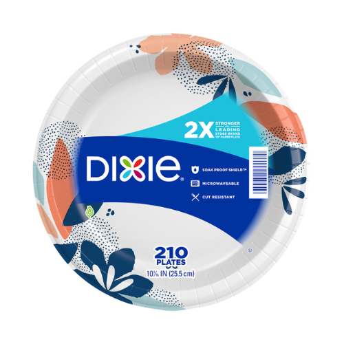 Dixie Everyday 10" Paper Plates 210ct