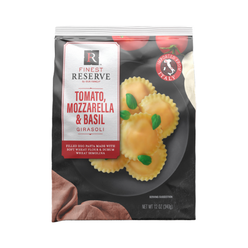 Finest Reserve Tomato Mozzarella & Basil Girasoli Pasta 12oz