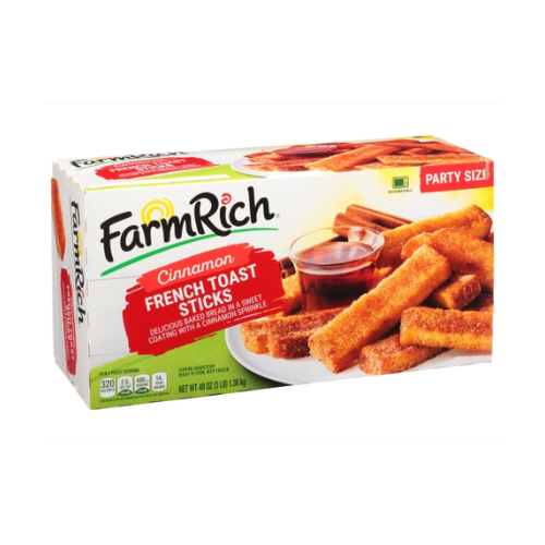 Farm Rich Frozen Cinnamon French Toast Sticks 48oz