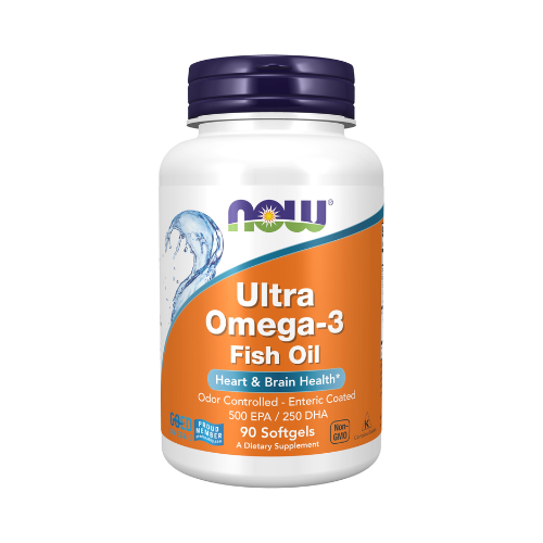 NOW Ultra Omega-3 Fish Oil 90 Softgels