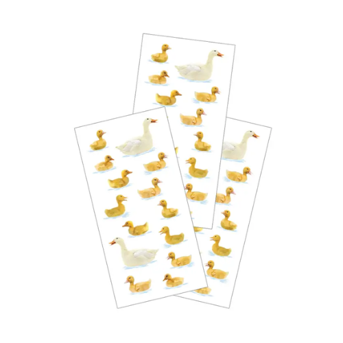 Ducks Swimming Stickers