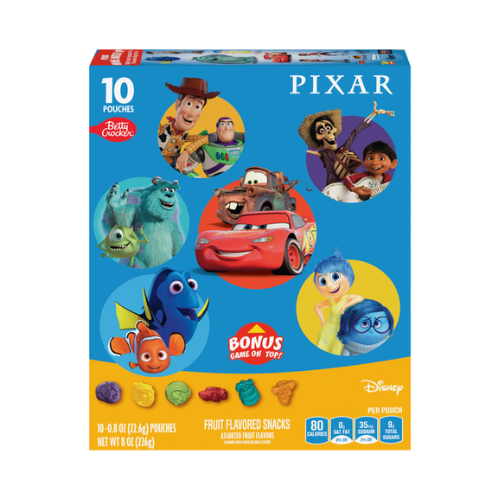 Betty Crocker Fruit Snacks Pixar 10ct