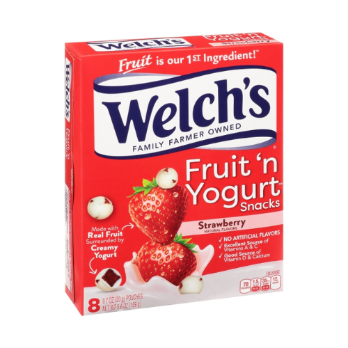 Welch's Strawberry Fruit 'N Yogurt Snacks 0.7oz x 8pk